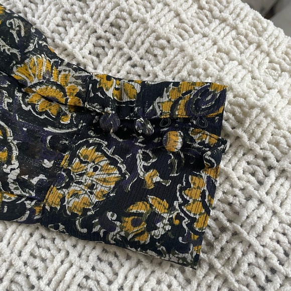 veronica beard 🐝 wade metallic top - Picture 10 of 11